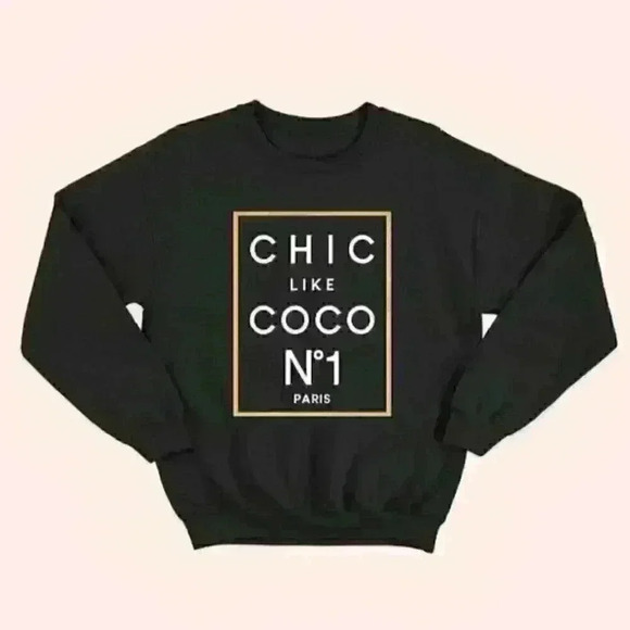 Chic Like Coco Cozy Sweatshirts - Picture 3 of 3
